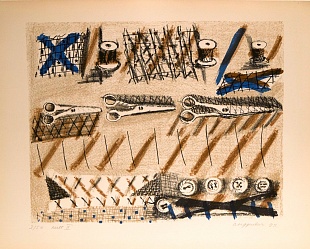 Картина из серии «Курсы кройки и шитья»