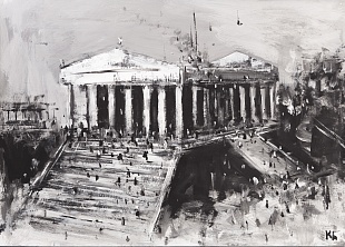 Картина без названия. Из серии "Vedute"