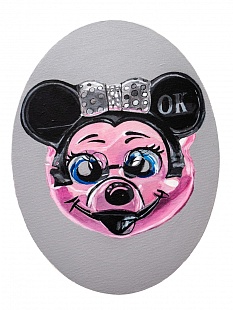 Картина серия "Маски" Мышь