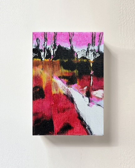 Картина этюды красного леса 4 фото 1