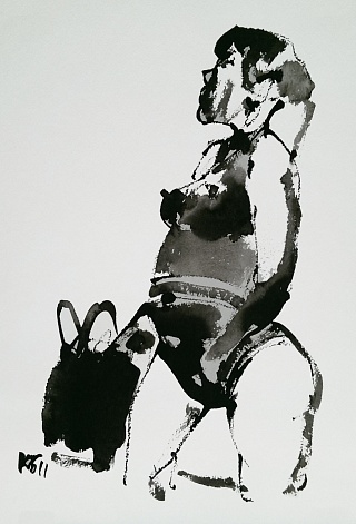 Картина серия «Голенькие»