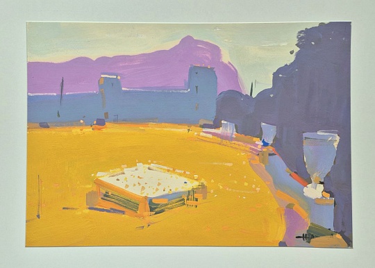 Картина воронцовский парк, Алупка фото 1