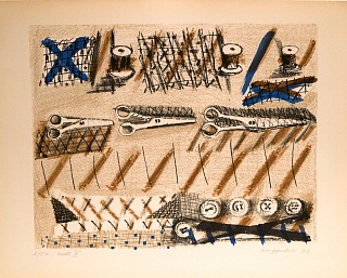 Картина из серии «Курсы кройки и шитья»