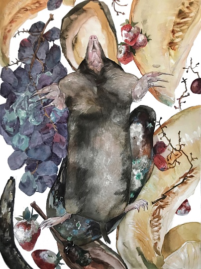 Картина крот фото 1