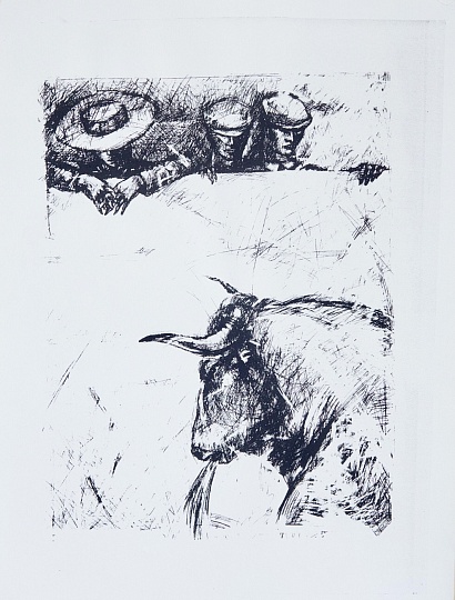 Картина коррида фото 1