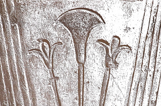 Картина мединет-Абу. Второй гипостильный зал фото 1