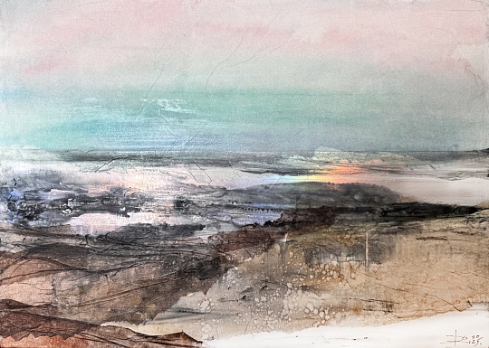 Картина свет в темных водах.  Серия «Открывая Искренность» фото 1