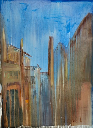 Картина город снов