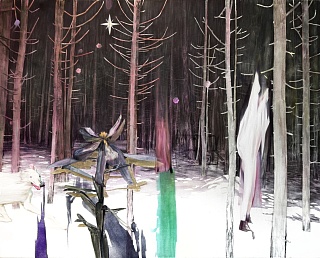 Картина аленький цветок