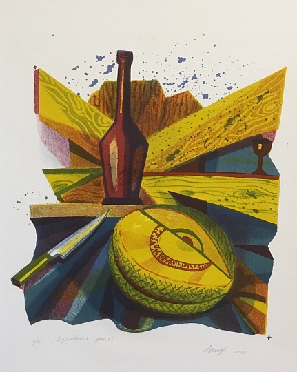 Картина взрывная дыня фото 1