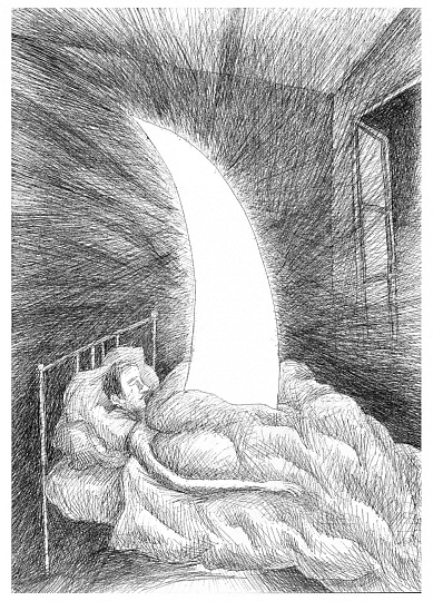 Картина во сне пронзен луной фото 1