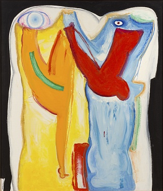 Картина две фигуры Zwei Figuren