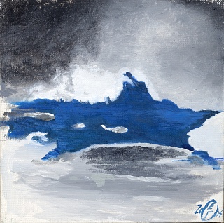 Картина небесные явления, облака, звезды