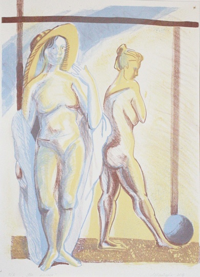 Картина на пляже фото 1