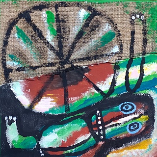 Картина колесо