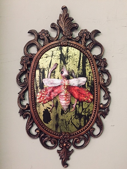 Картина древесный мотылек фото 1