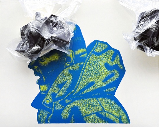 Картина лист №1 из серии «Мужики» фото 1