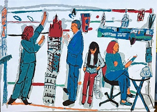 Картина высотка