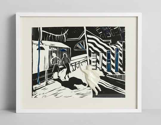 Картина ночной рейд фото 1