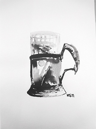 Картина серия «Стаканы»