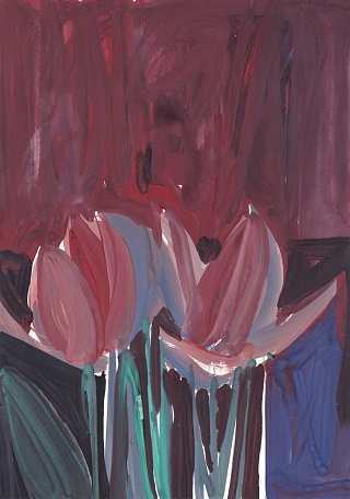 Картина серия "Кызгалдактар" (Тюльпаны)