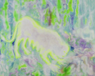 Картина "в темноте ночей тюльпан"