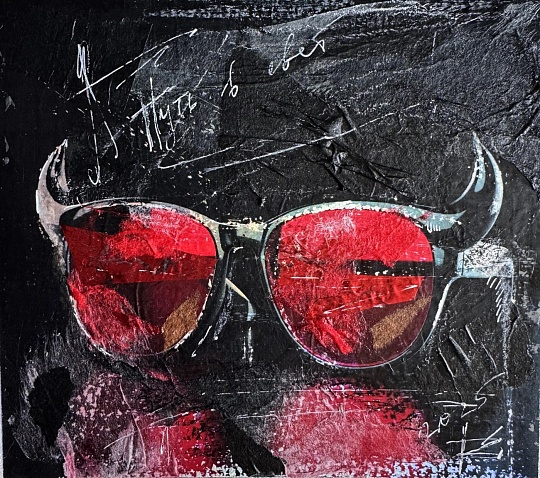 Картина пУТЬ В СВЕТ. Серия Голография, пересвет фото 1