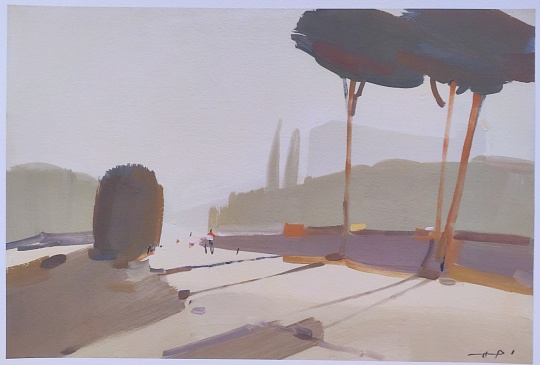 Картина прогулка по Риму фото 1