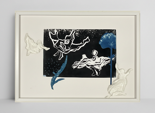 Картина девушки - цветы фото 1