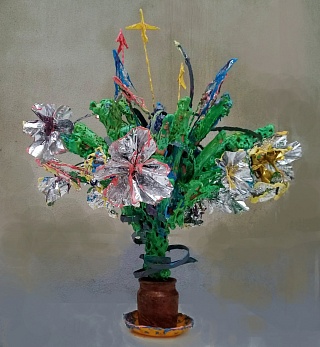 Картина цветы декабря