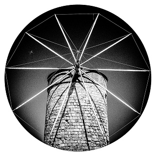 Картина  "Зонтичный декагон" Родос