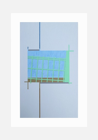 Картина спуск с горы