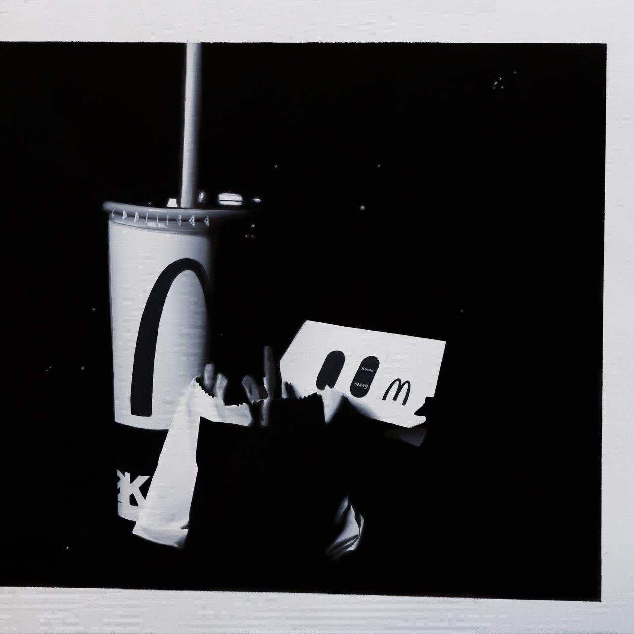 Картина черно-белый натюрморт