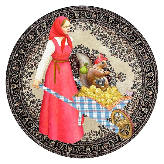 Картина вероятность. Серия «Ткань 90-х. Сумки» фото 1