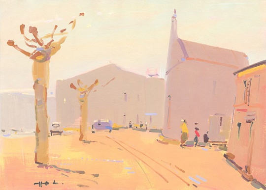 Картина аббатство в Вансе фото 1