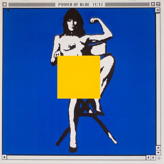 Картина power of blue фото 1