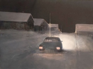 Картина ночь на Мсте