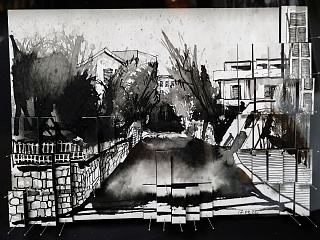 Картина коробочка “Южный пейзаж (Черногория)”