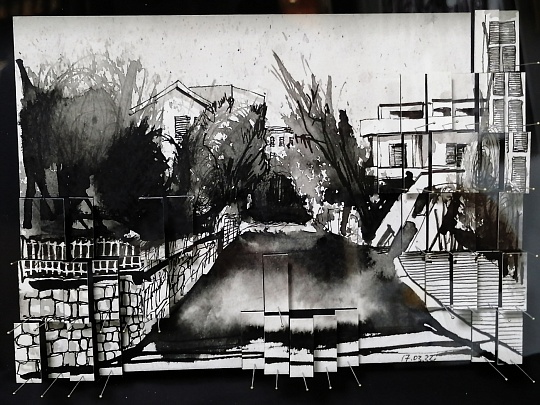 Картина коробочка “Южный пейзаж (Черногория)” фото 1