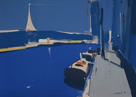 Картина полночь в Париже фото 1