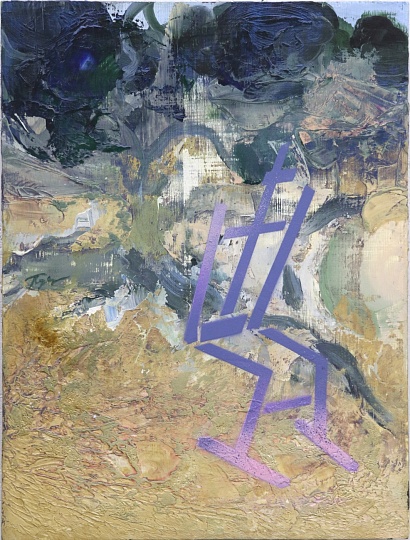 Картина мольберт думает, что весь мир это палитра. Отдых. фото 1