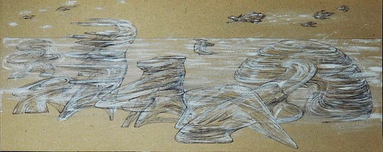 Картина архитектура футуризм 1. Серия из 4 листов фото 5