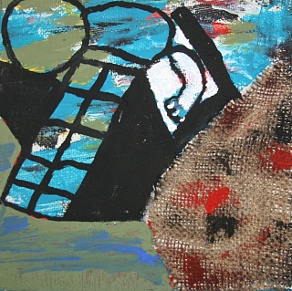 Картина корабль тонет