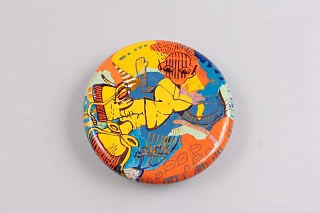 Картина бегущий по краю