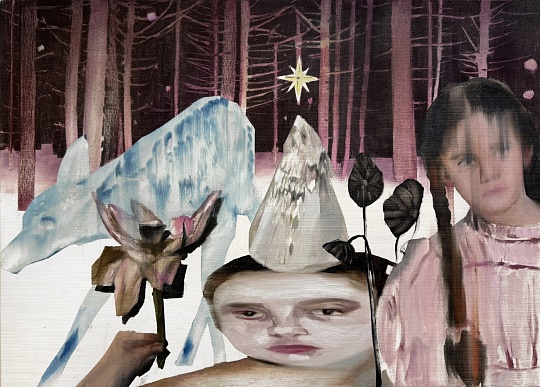 Картина glass Deer  фото 1