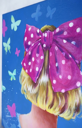 Картина полет бабочки фото 4