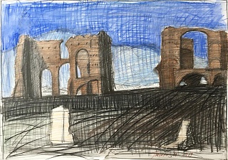 Картина серия «Зона античности» Руины Виллы Квинтилиев