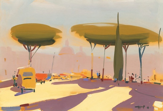 Картина рим. Утро фото 1