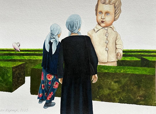 Картина фиксация ожиданий и памяти-3 фото 1