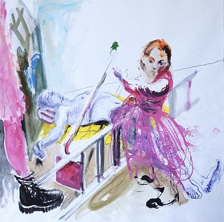 Картина принц-лягушонок